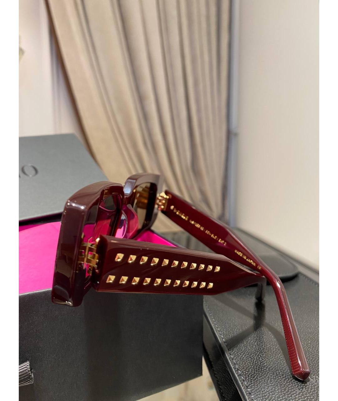 VALENTINO Коричневые солнцезащитные очки, фото 4