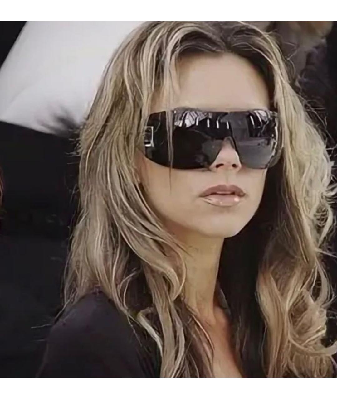 CHANEL Черные пластиковые солнцезащитные очки, фото 7