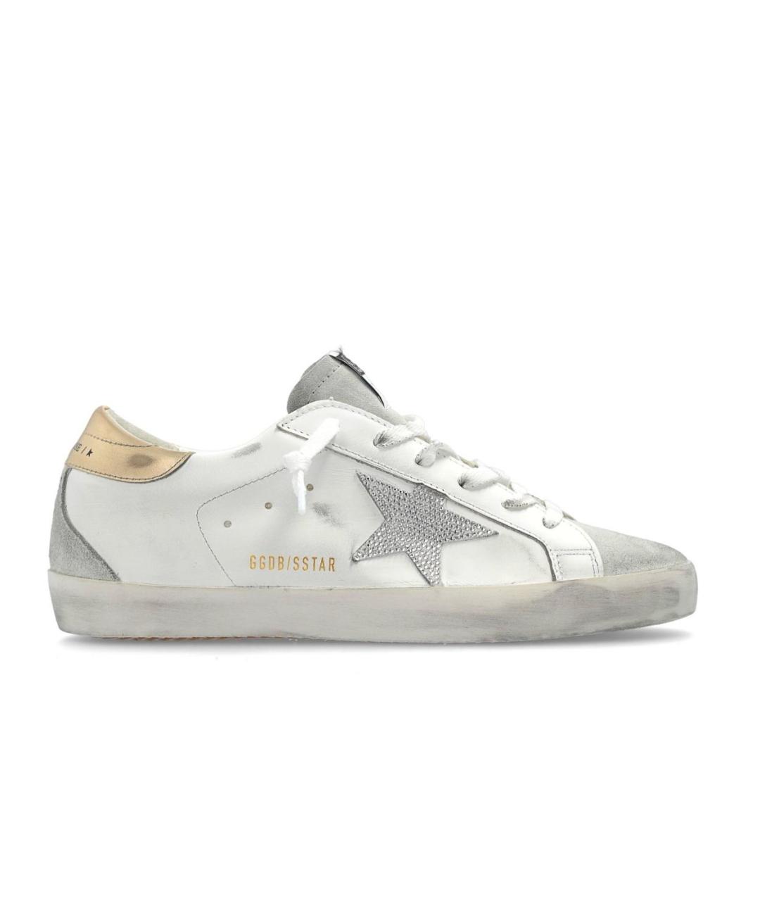 GOLDEN GOOSE DELUXE BRAND Белые кожаные кеды, фото 9