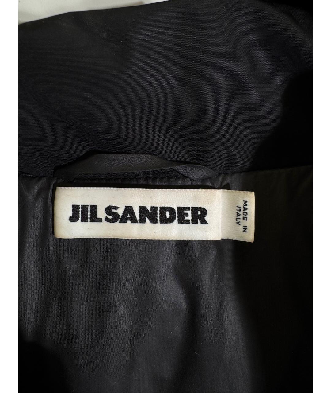 JIL SANDER Черная полиэстеровая парка, фото 4