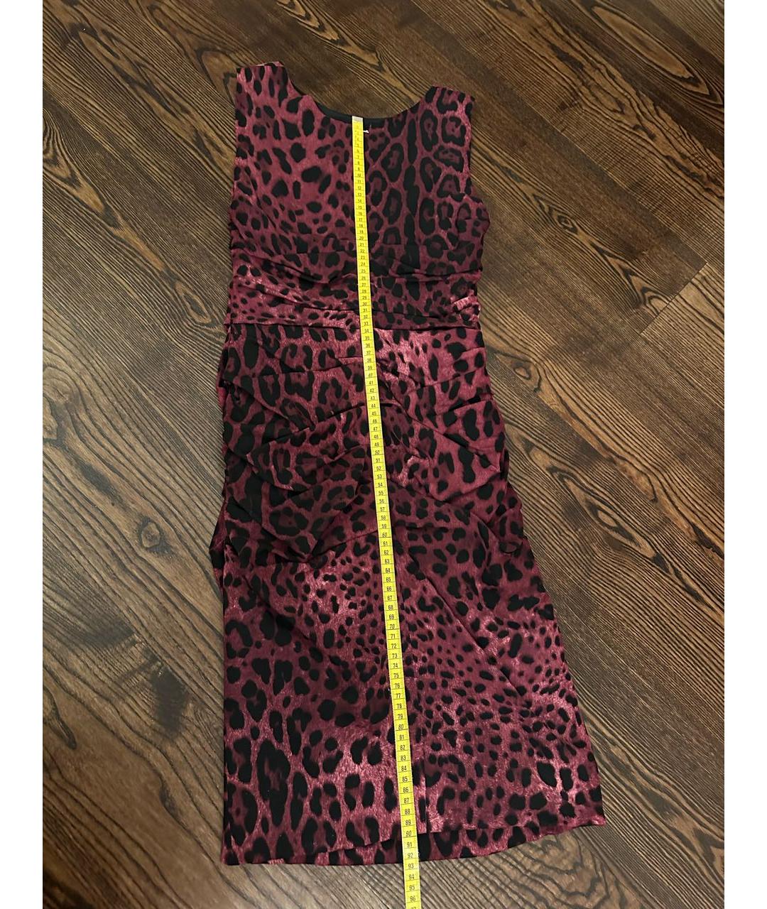 DOLCE&GABBANA Шелковое повседневное платье, фото 6