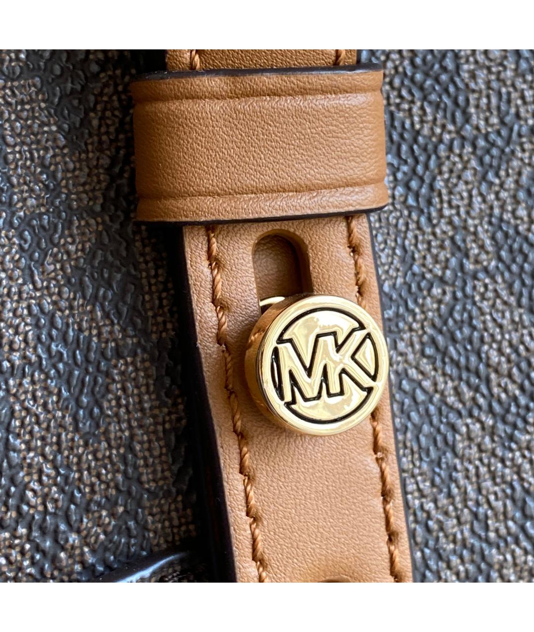 MICHAEL KORS Коричневая сумка тоут, фото 8
