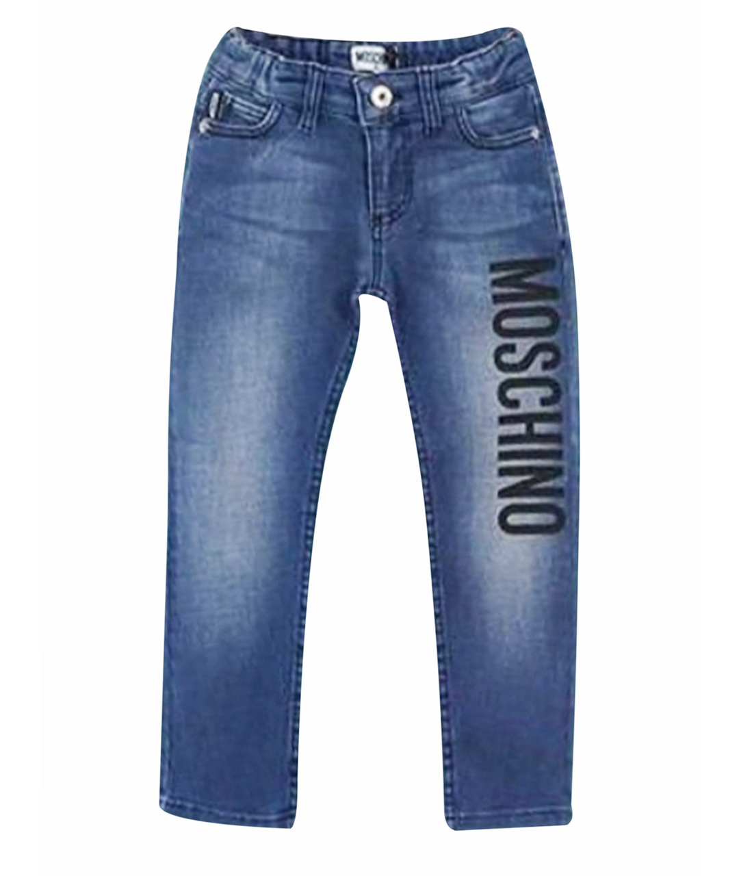 MOSCHINO Синие деним детские джинсы, фото 1