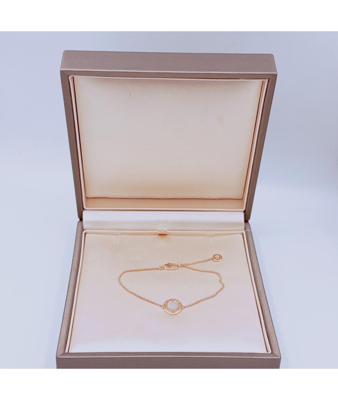 BVLGARI Белый браслет из розового золота, фото 6