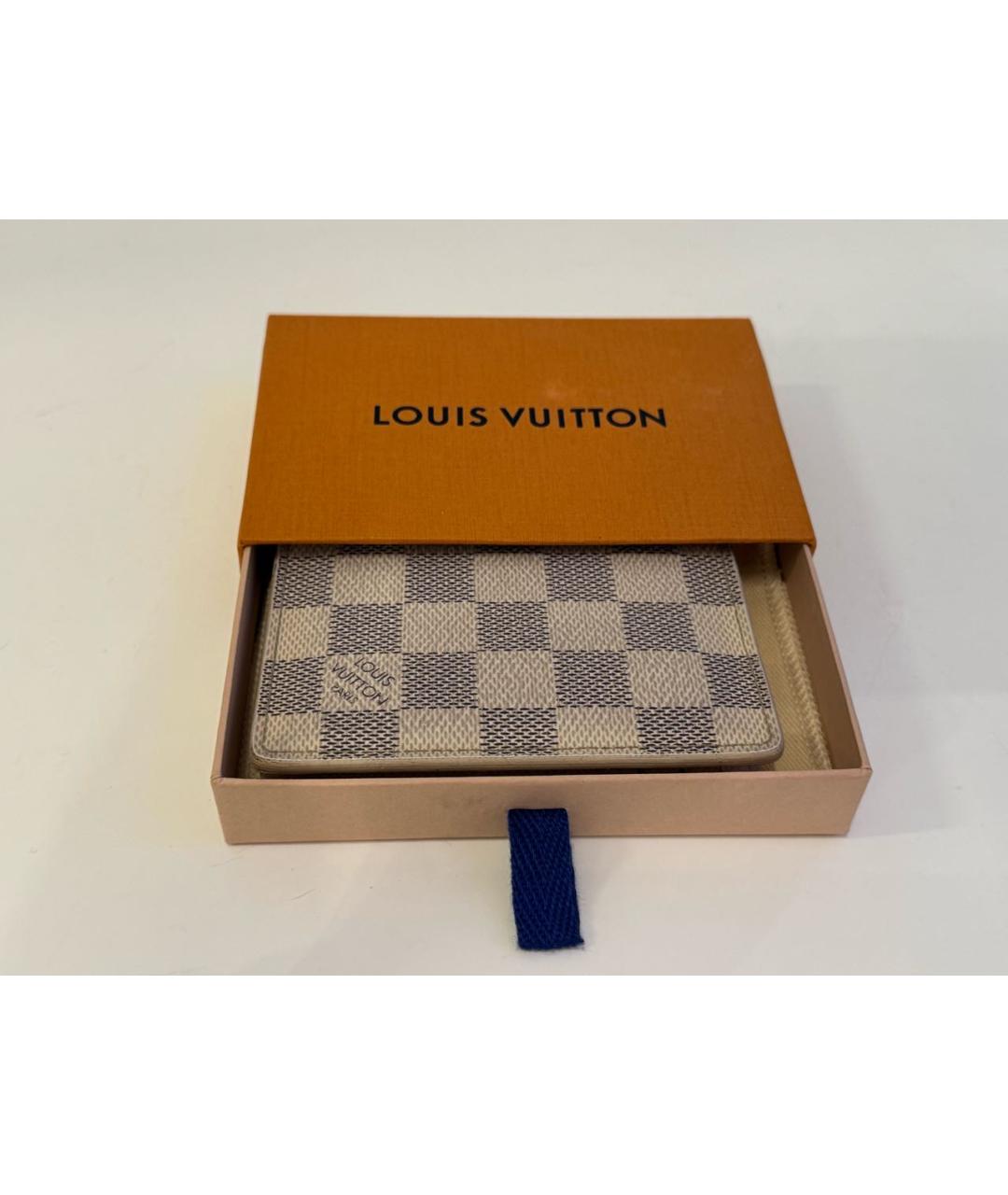 LOUIS VUITTON Бежевая визитница, фото 2