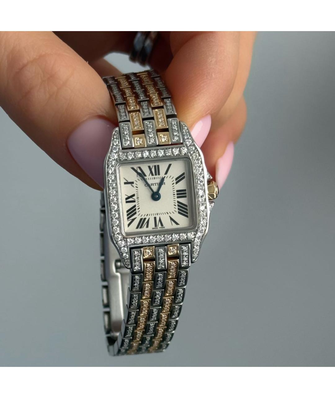 CARTIER Серебряные часы, фото 6