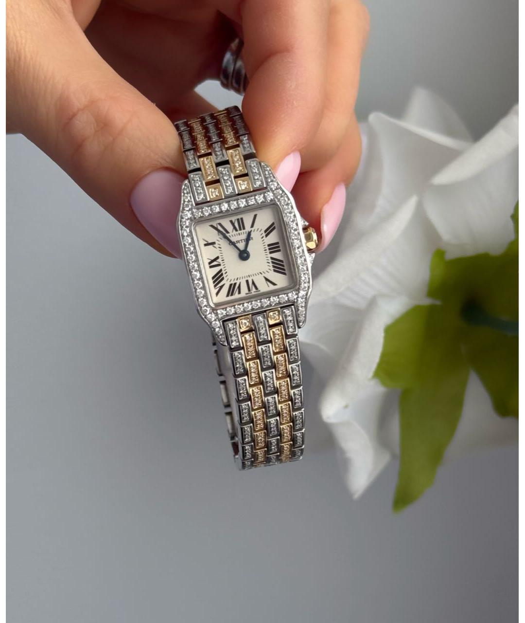 CARTIER Серебряные часы, фото 2