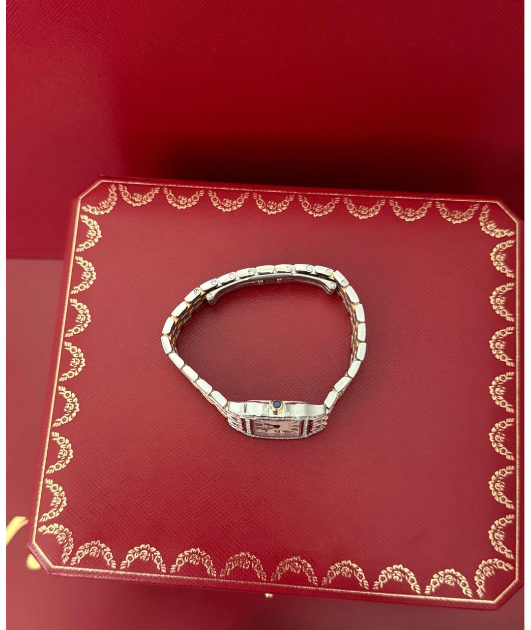 CARTIER Серебряные часы, фото 3