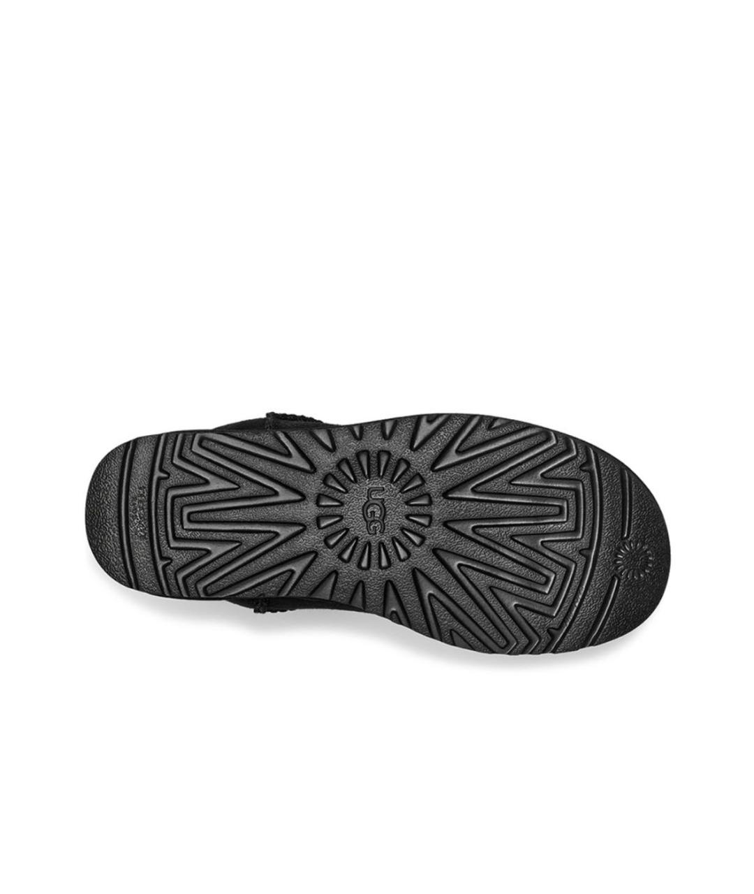 UGG AUSTRALIA Черные замшевые ботинки, фото 5