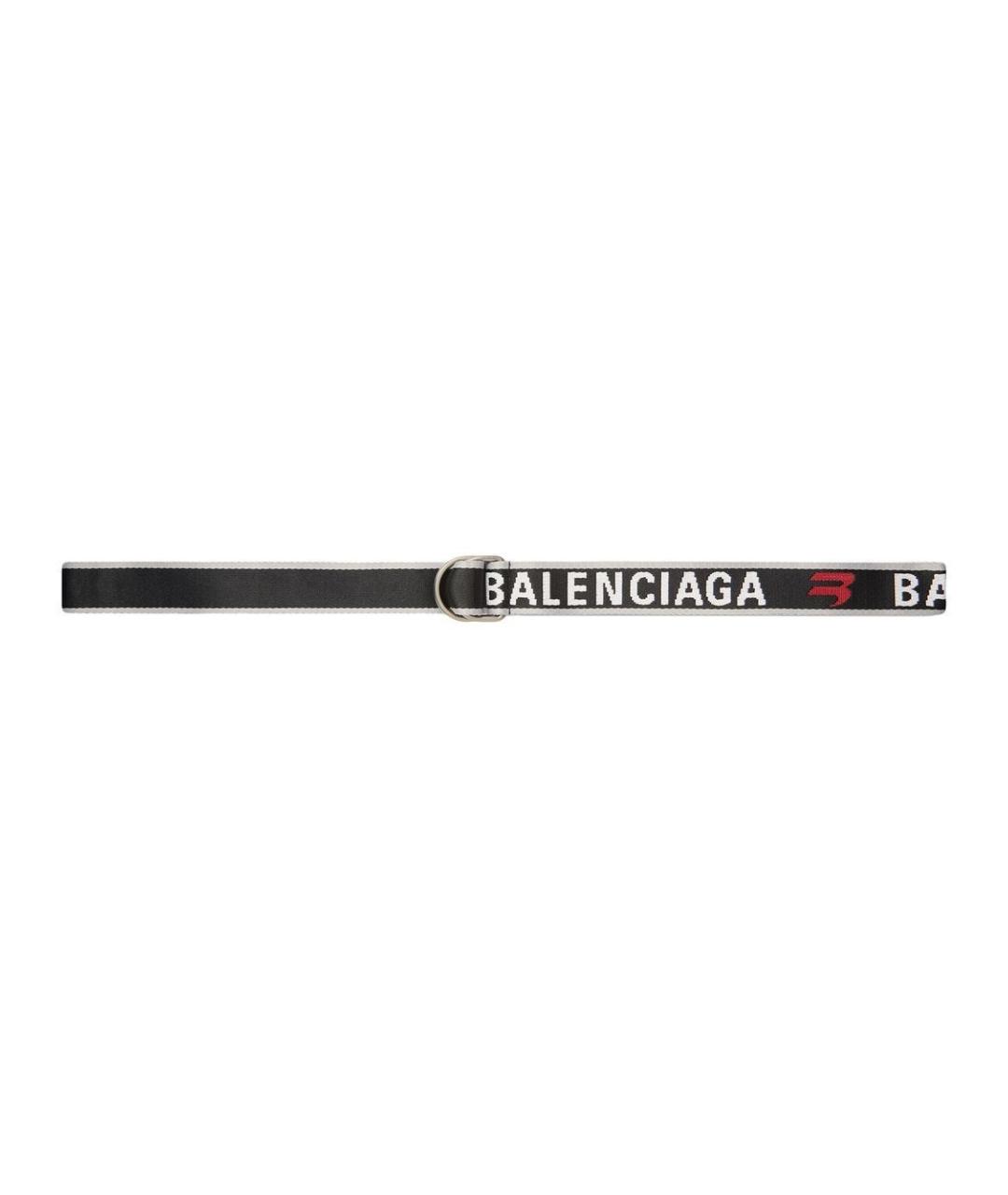 BALENCIAGA Черный ремень, фото 1