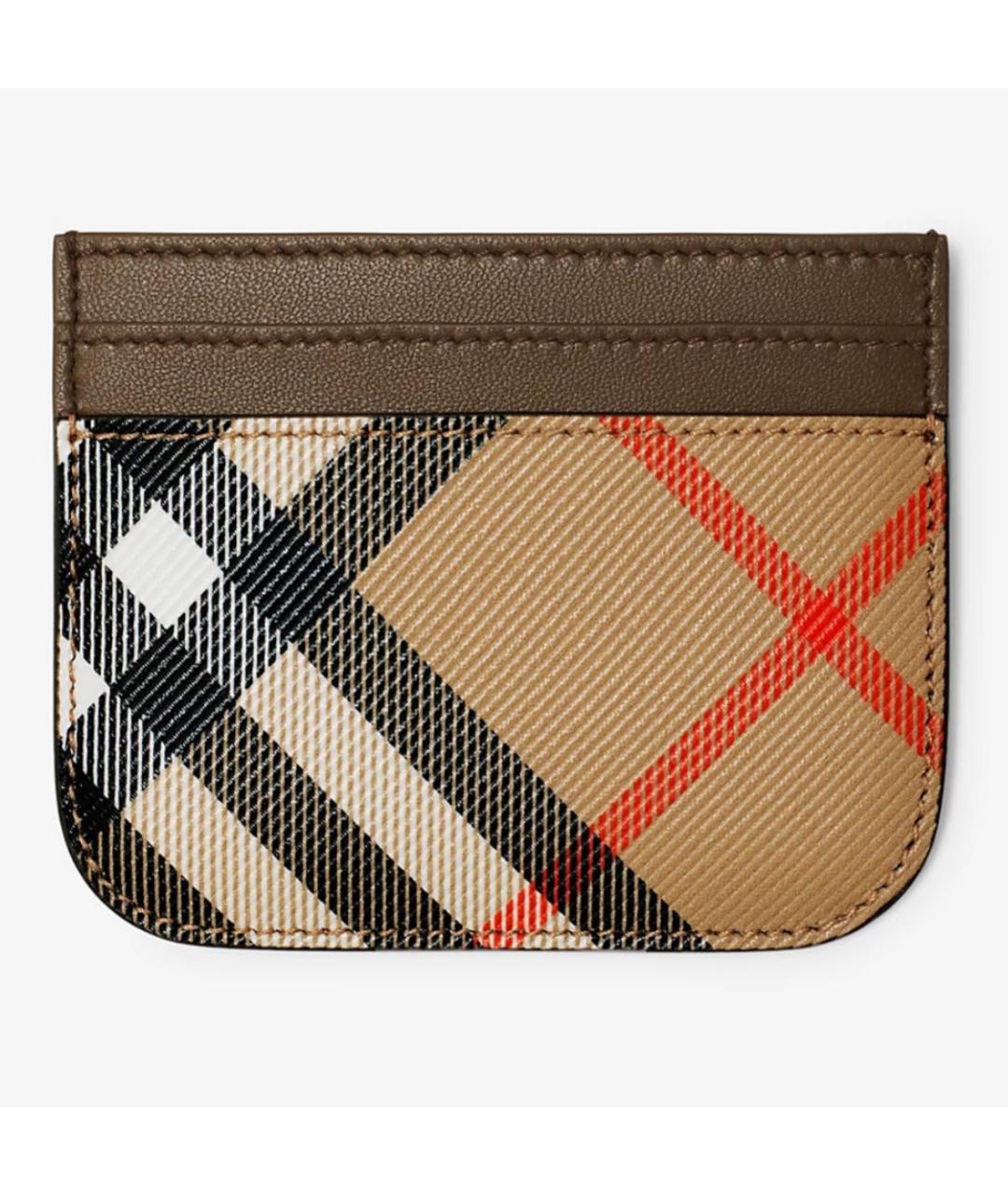 BURBERRY Кожаный кардхолдер, фото 2