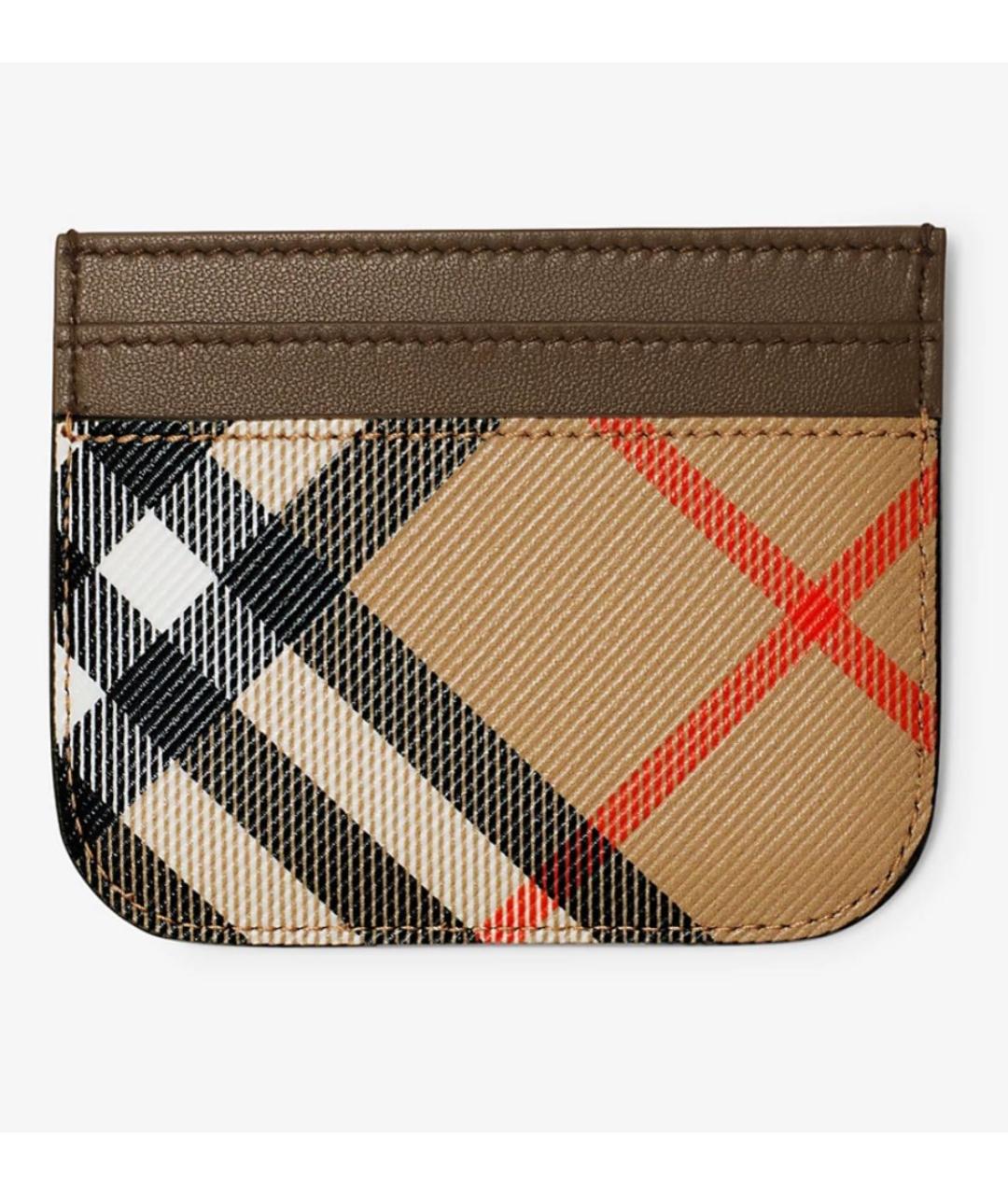 BURBERRY Кожаный кардхолдер, фото 3
