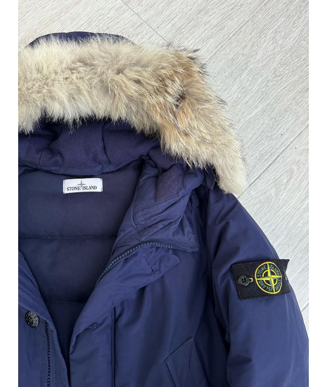 STONE ISLAND Синяя парка, фото 7