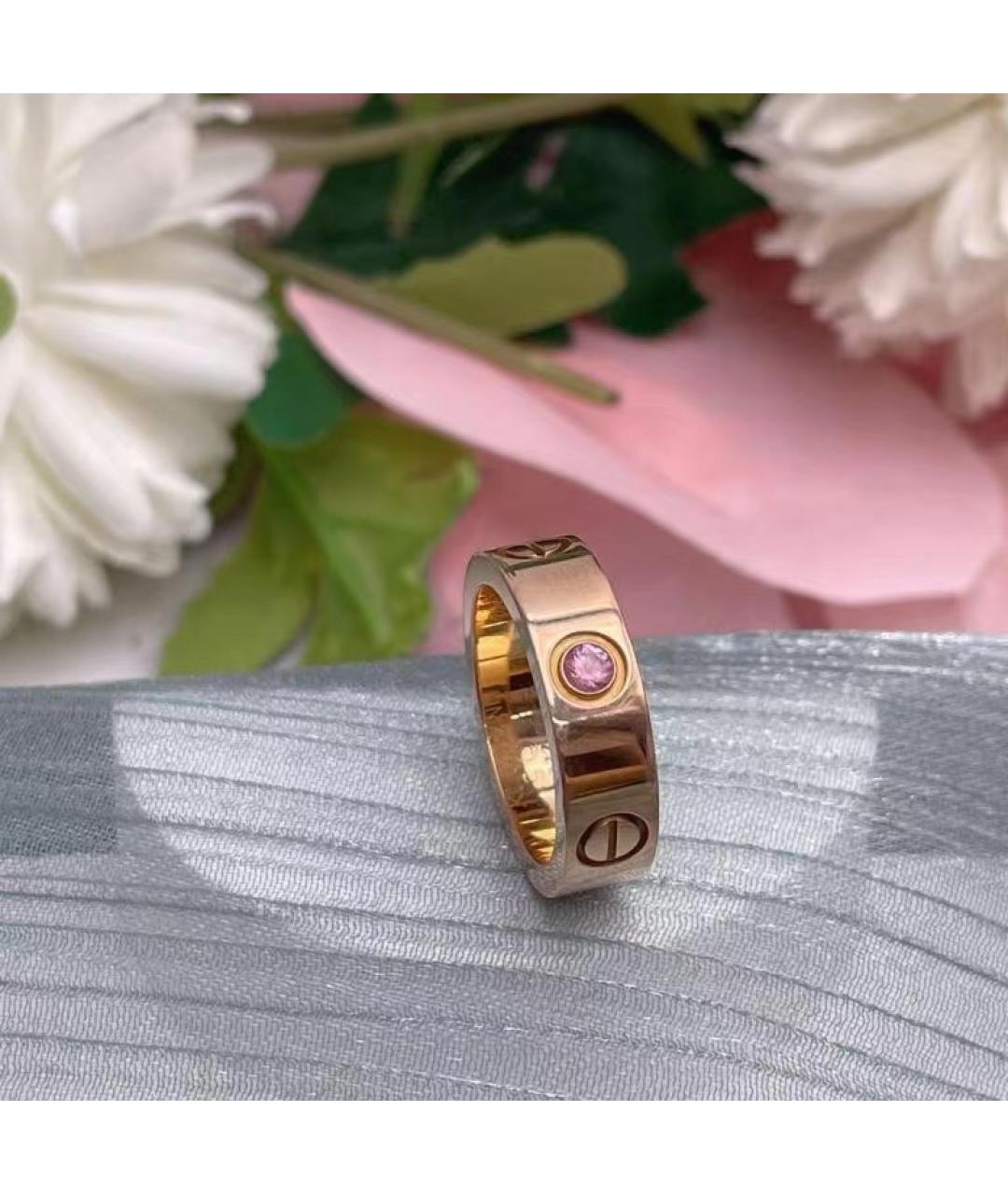 CARTIER Золотое кольцо из розового золота, фото 3