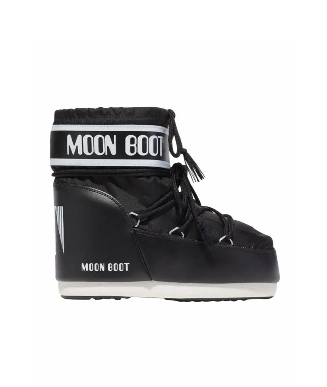 MOON BOOT Черные ботинки, фото 1