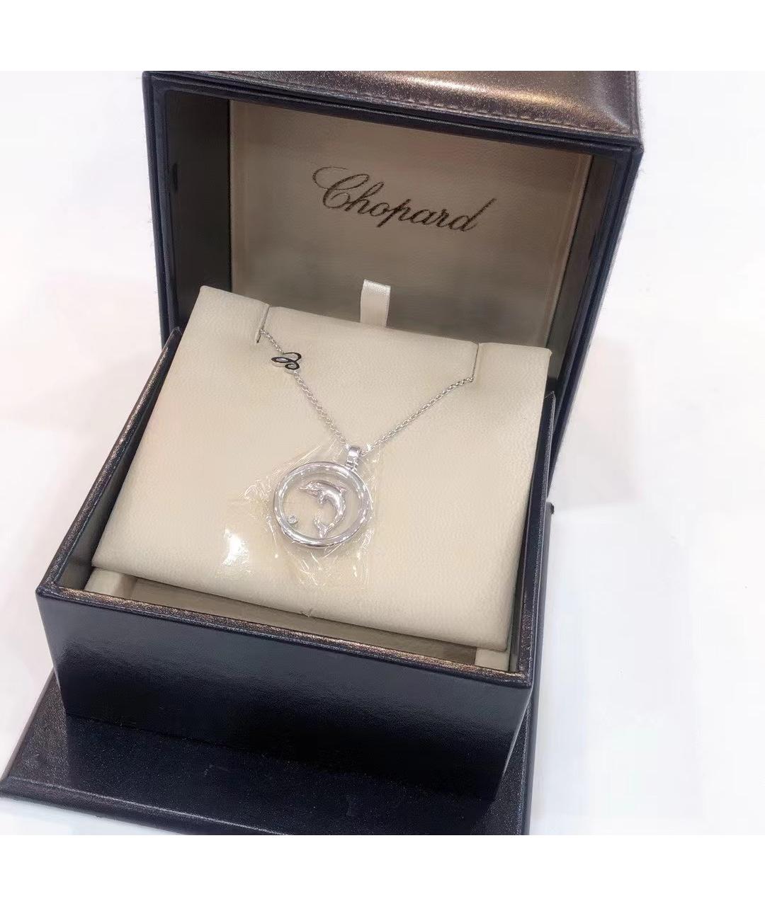 CHOPARD Белое колье из белого золота, фото 3