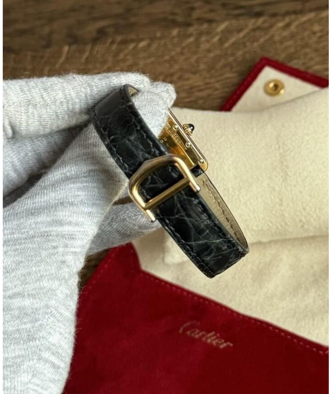 CARTIER Золотые часы из желтого золота, фото 5