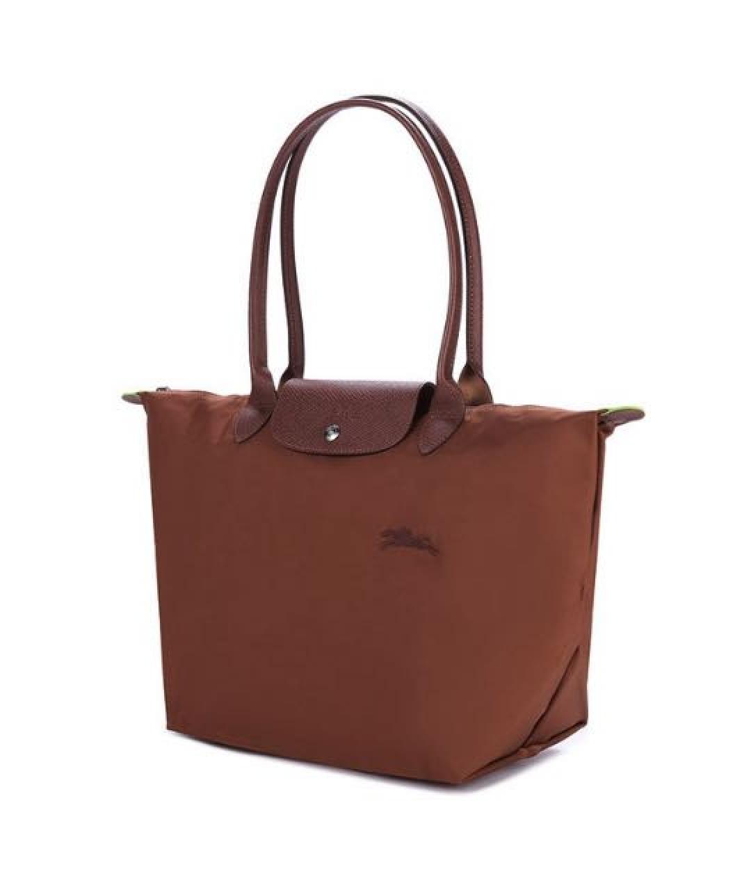 LONGCHAMP Коричневая сумка тоут, фото 2