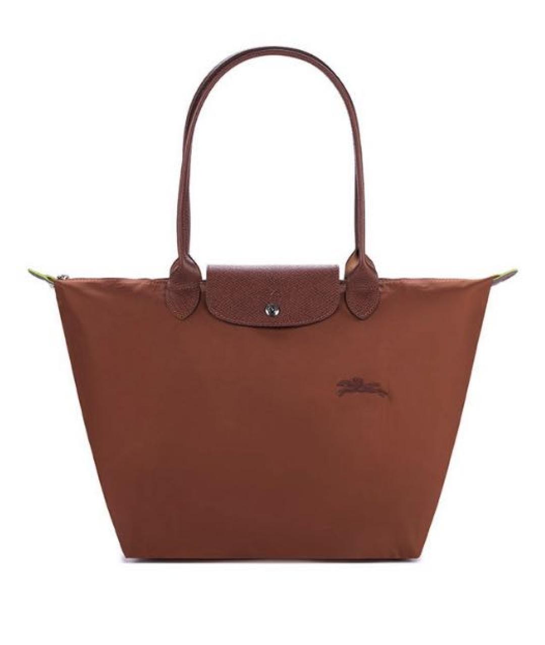 LONGCHAMP Коричневая сумка тоут, фото 1