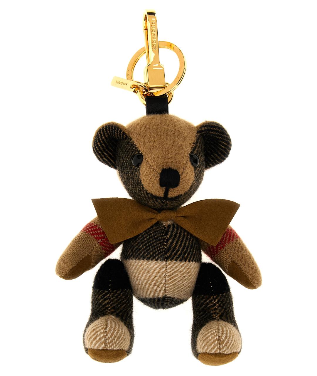 BURBERRY Коричневый брелок, фото 1