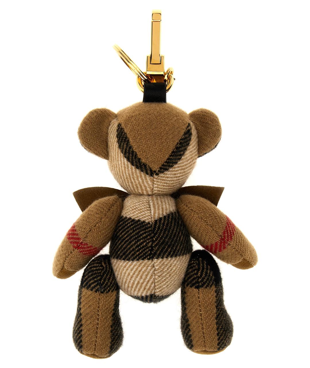 BURBERRY Коричневый брелок, фото 2