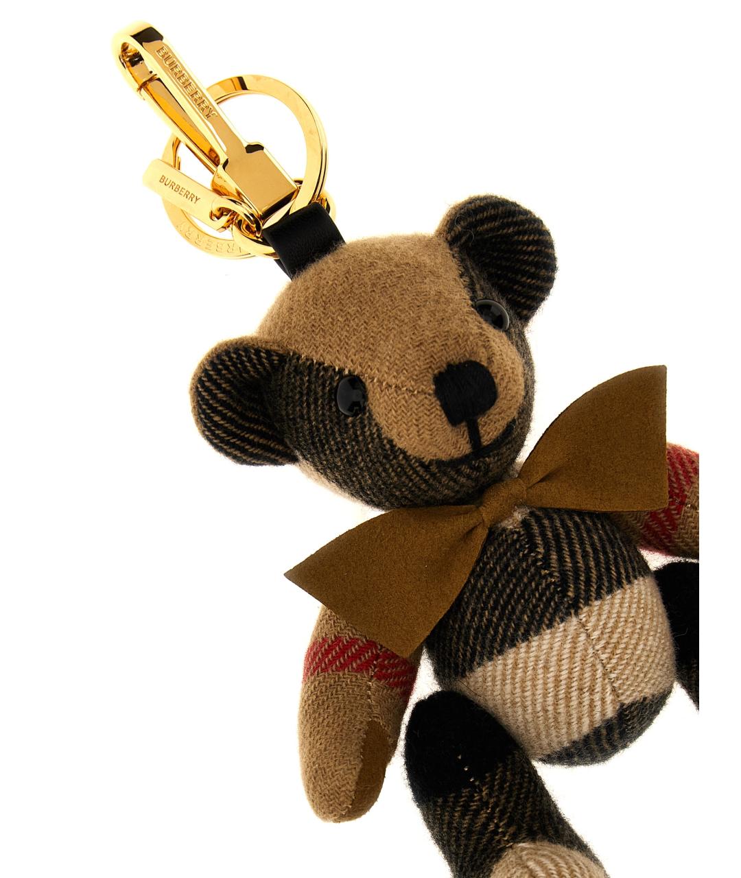 BURBERRY Коричневый брелок, фото 3
