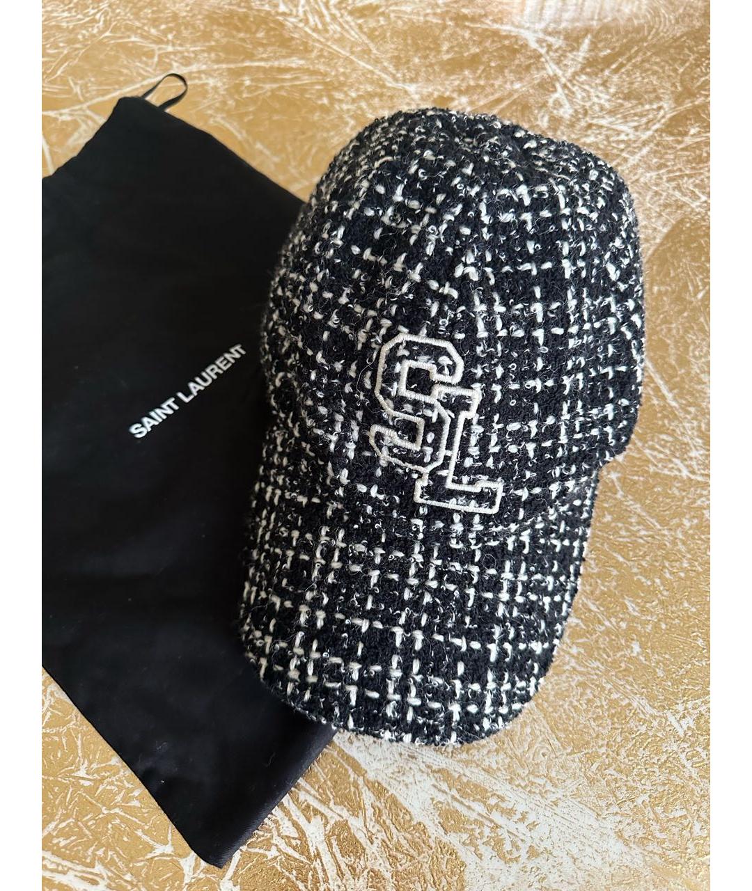 SAINT LAURENT Шерстяная кепка, фото 5