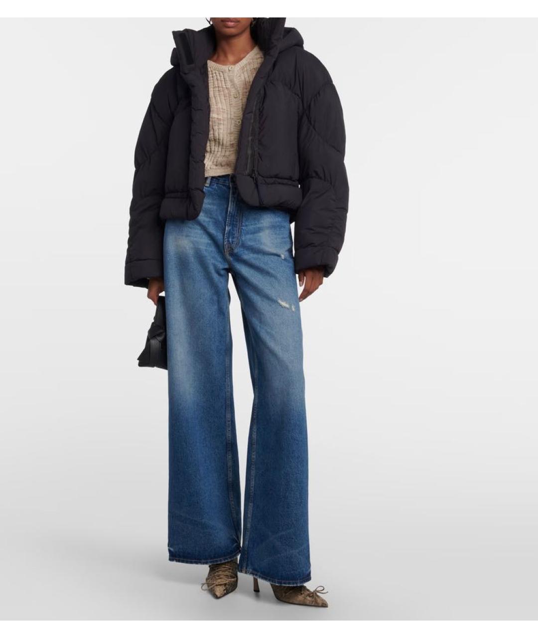 ACNE STUDIOS Темно-синий пуховик, фото 4