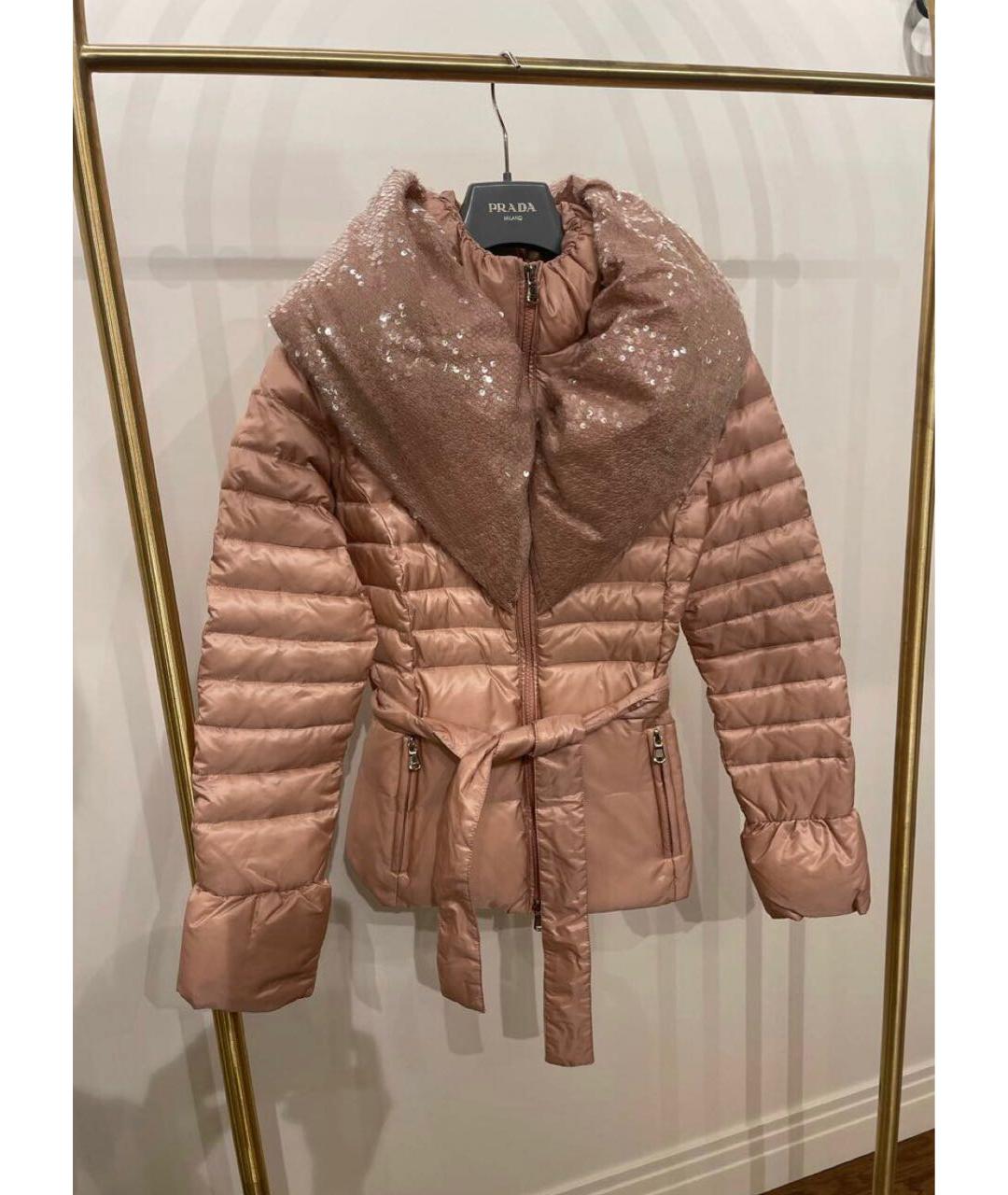 PINKO Розовая куртка, фото 6