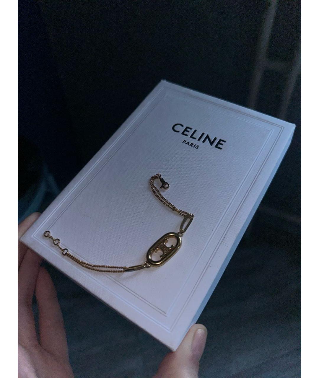 CELINE Золотой браслет, фото 5