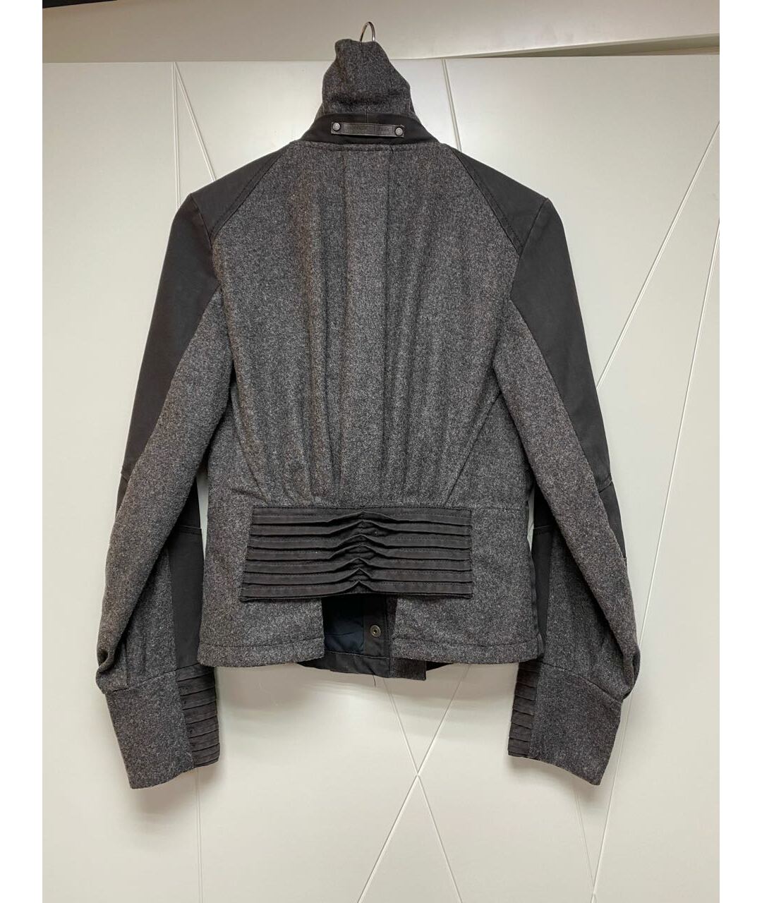 SPORTMAX Серый шерстяной жакет/пиджак, фото 2