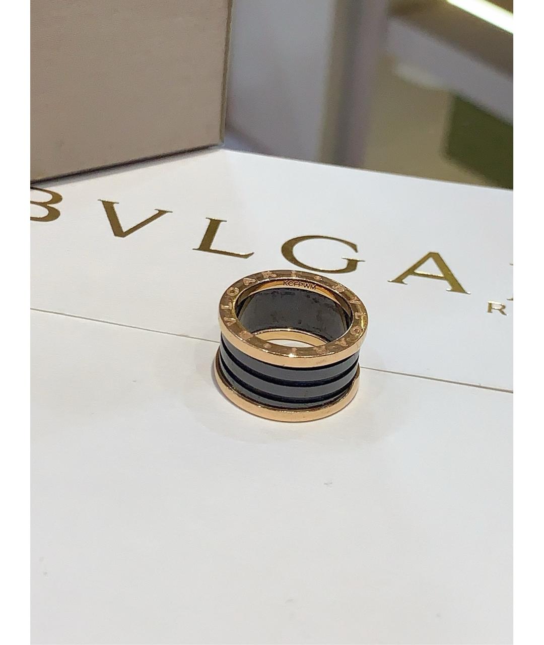 BVLGARI Золотое кольцо из розового золота, фото 3