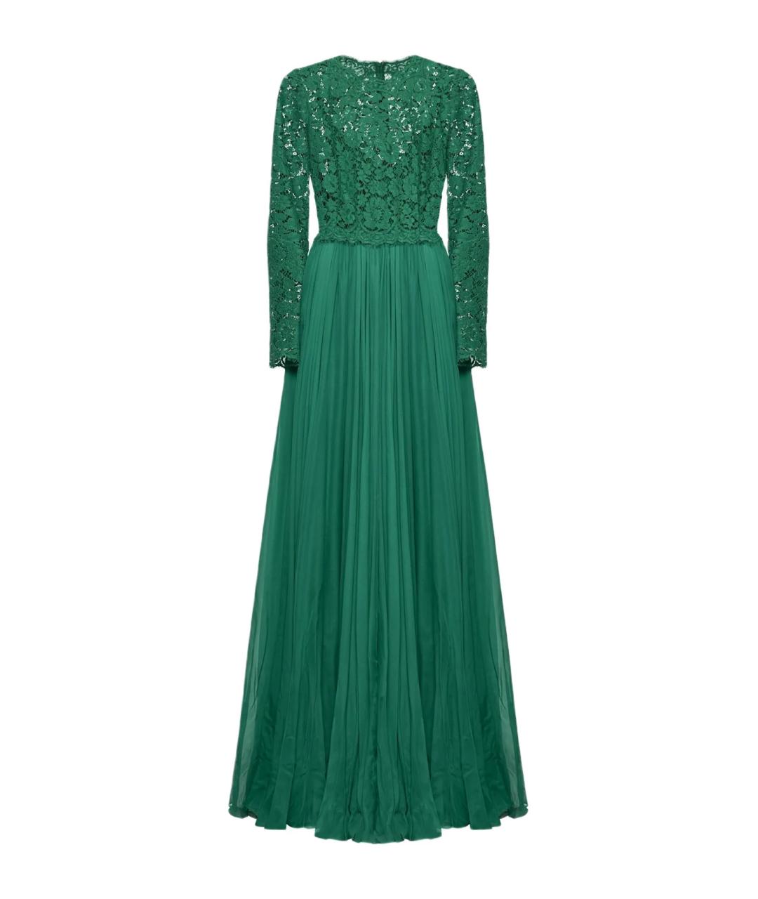 DOLCE&GABBANA Зеленые платье, фото 1