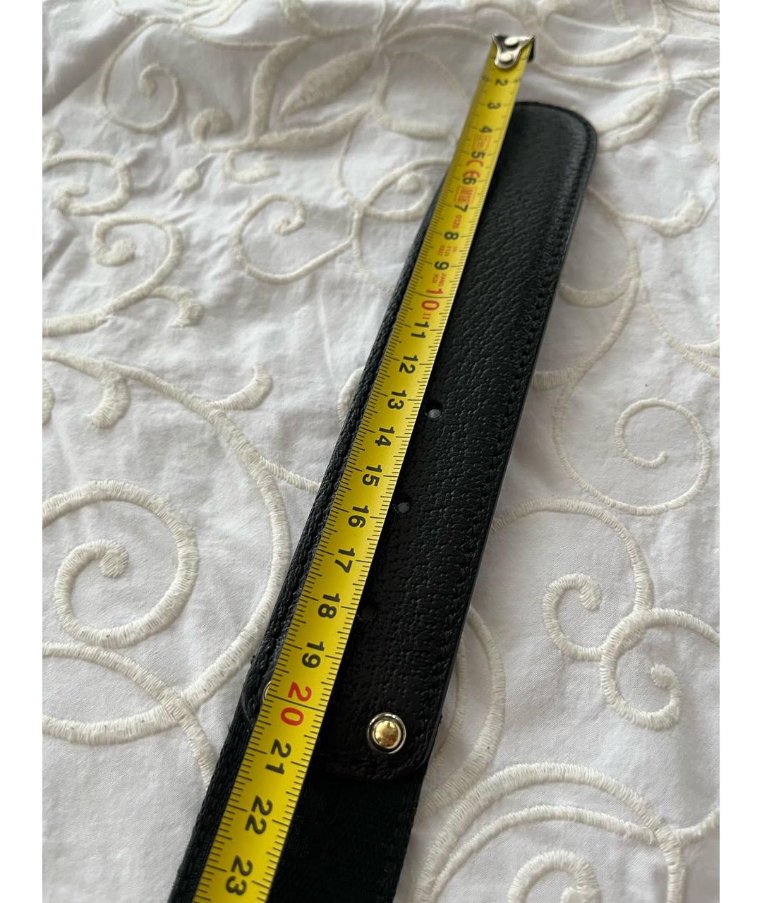 GUCCI Черный ремень, фото 3