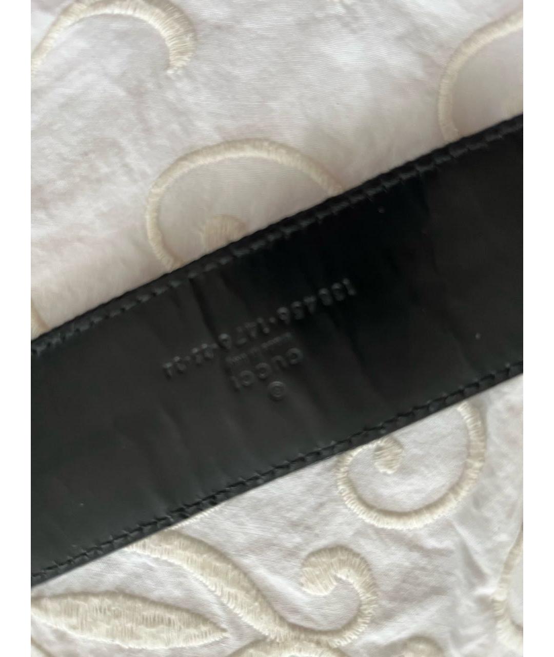 GUCCI Черный ремень, фото 6