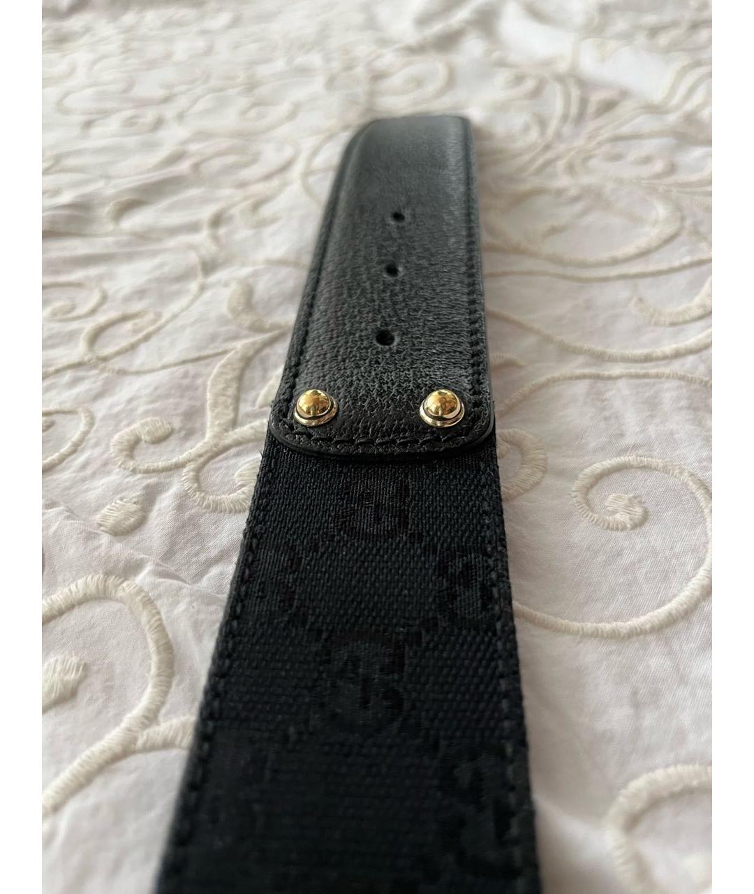 GUCCI Черный ремень, фото 5