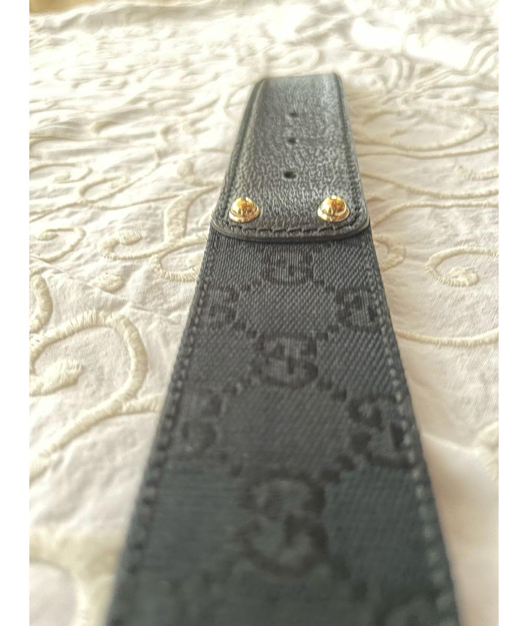 GUCCI Черный ремень, фото 4