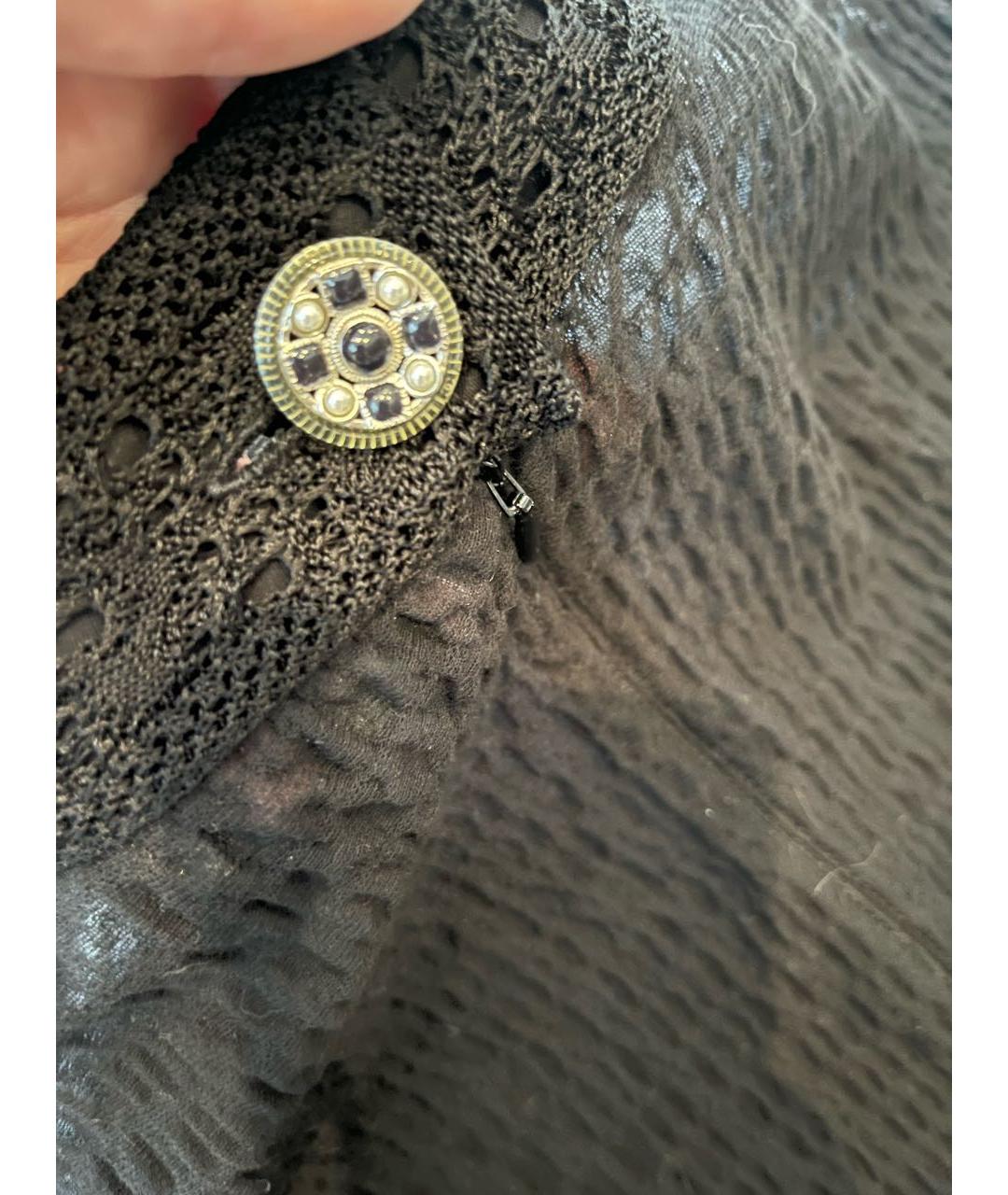 CHANEL Черное повседневное платье, фото 3