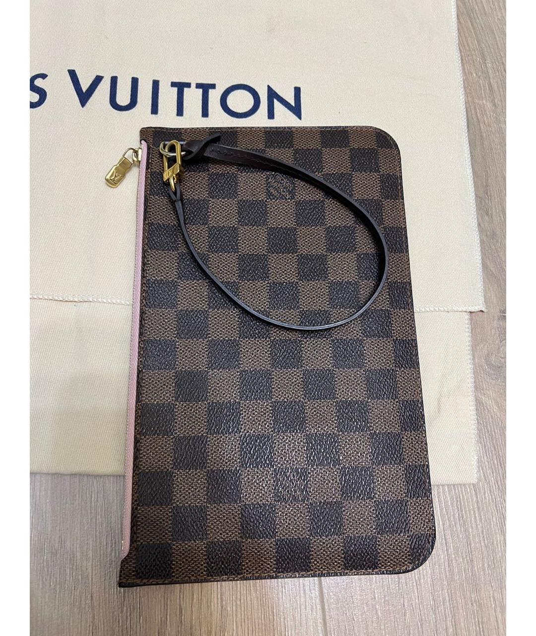 LOUIS VUITTON Коричневая сумка тоут, фото 6