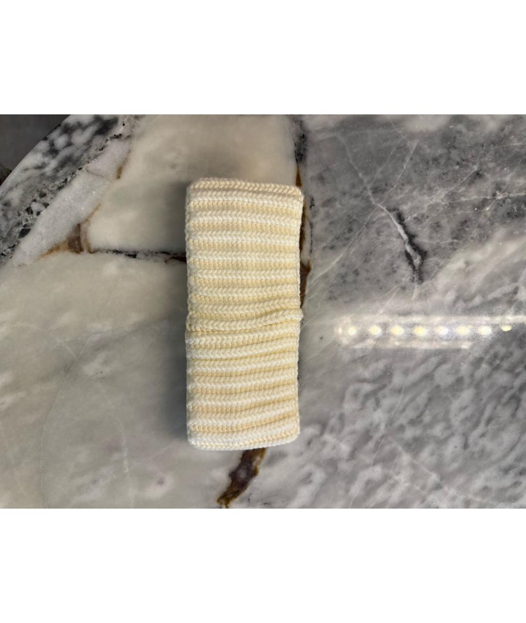 MONCLER Белая повязка на голову, фото 6