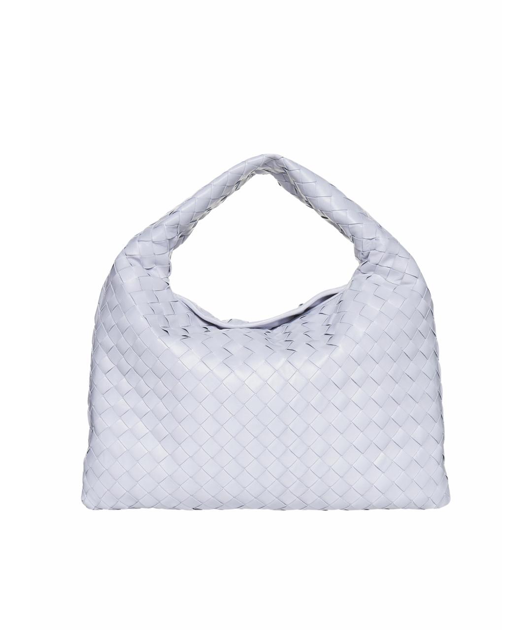 BOTTEGA VENETA Фиолетовая кожаная сумка через плечо, фото 1