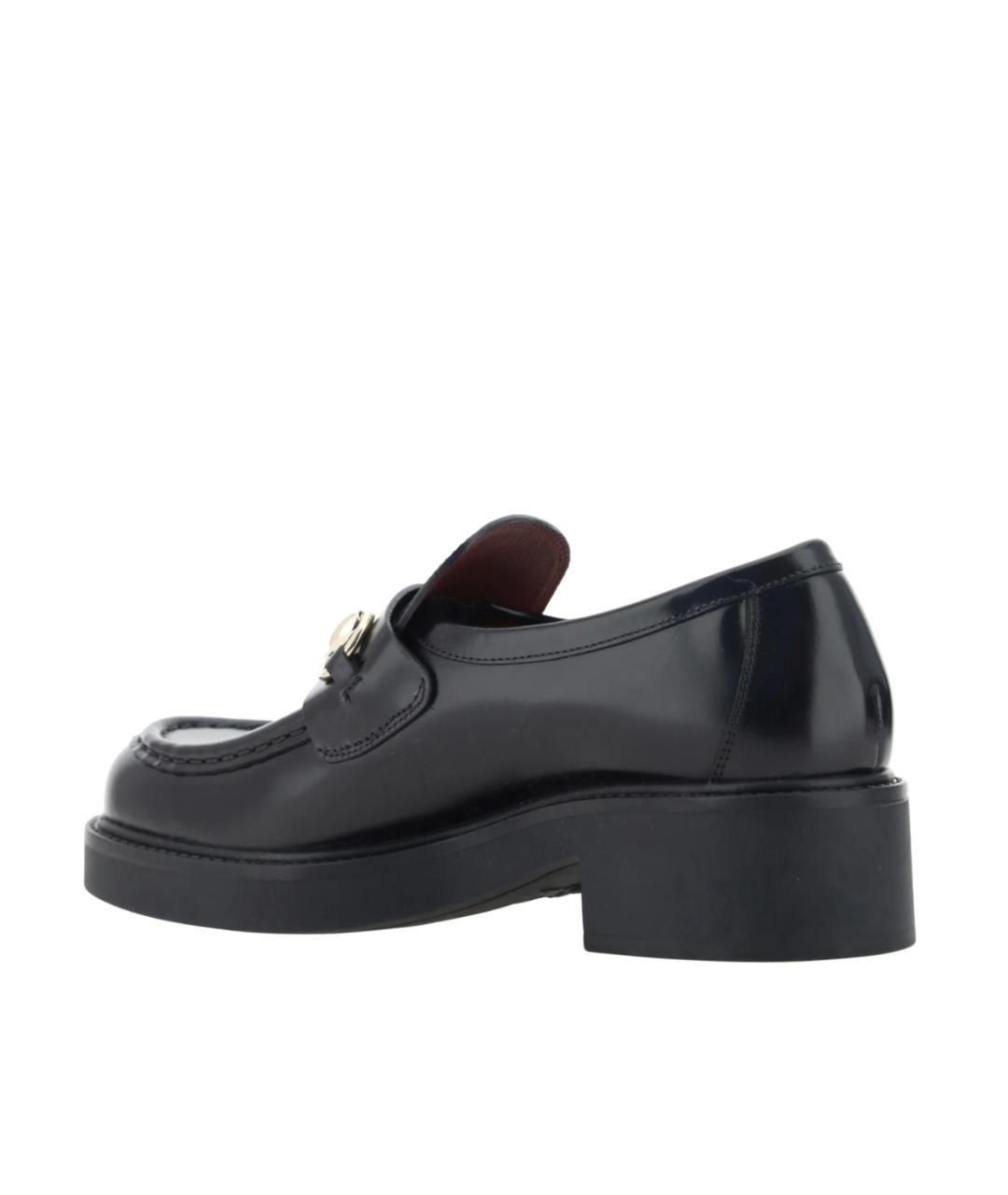 GUCCI Черные кожаные лоферы, фото 3