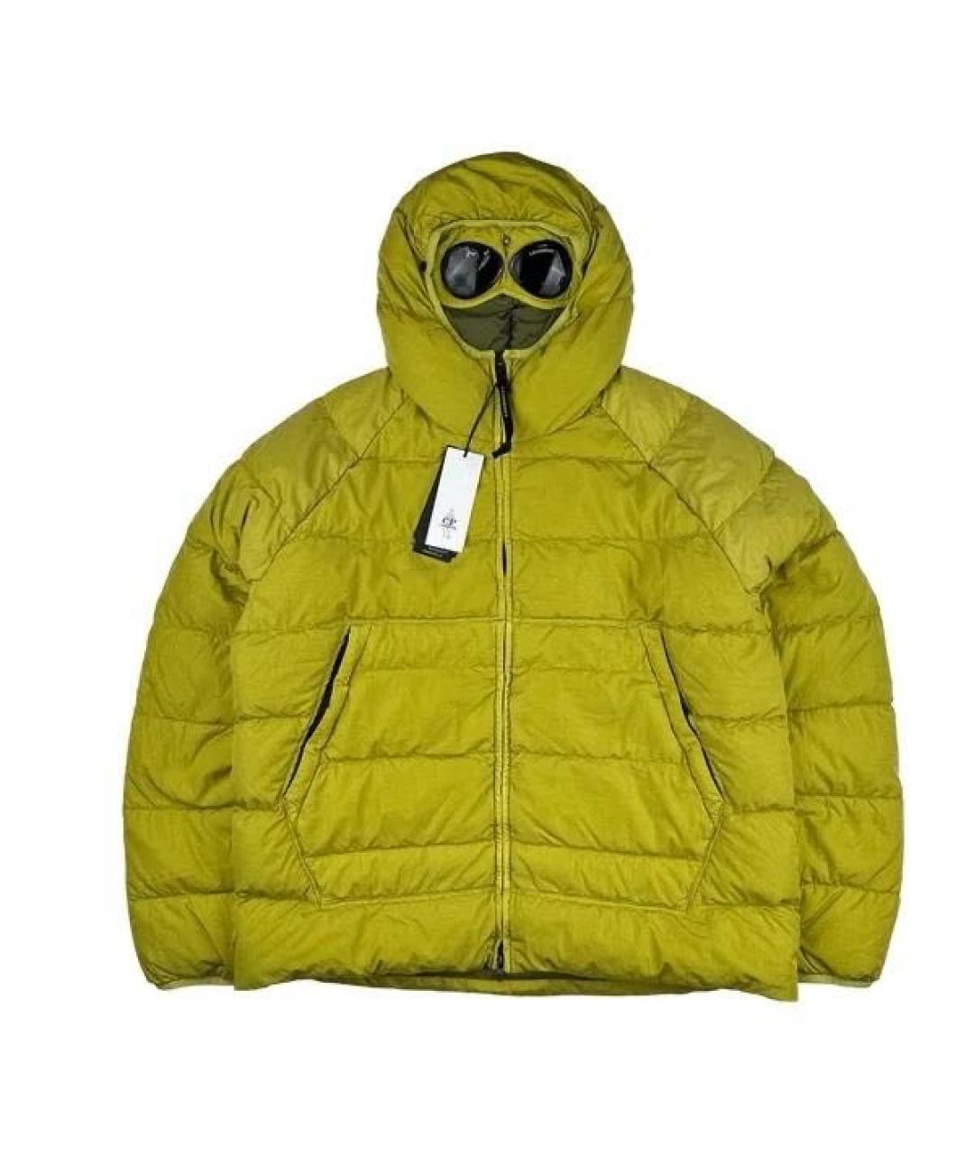 CP COMPANY Желтый пуховик, фото 1