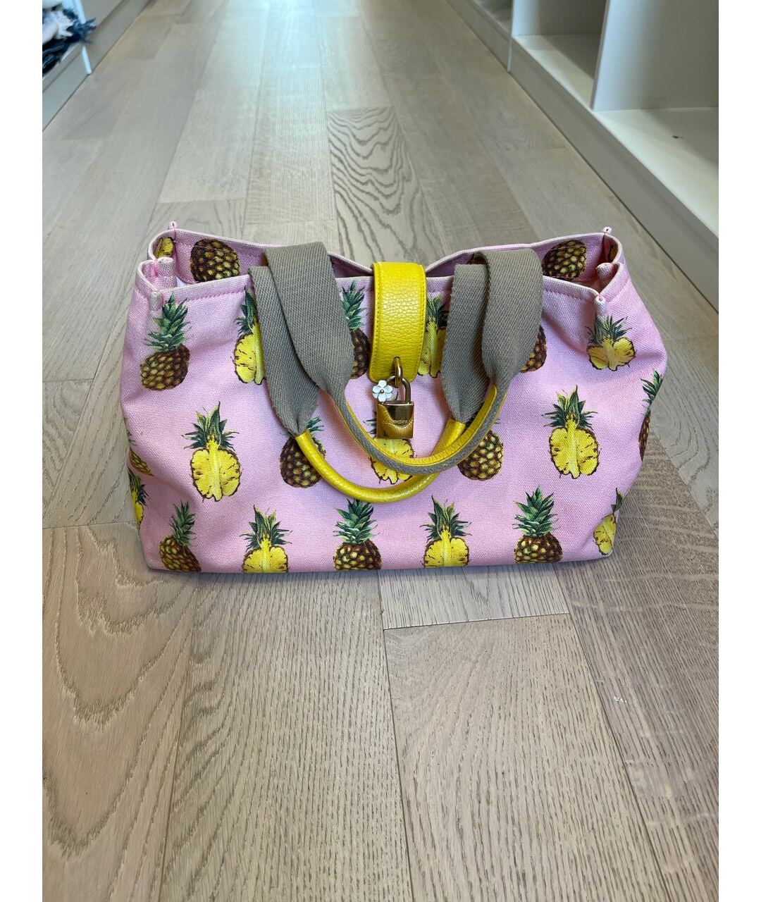 DOLCE&GABBANA Розовая пляжная сумка, фото 2