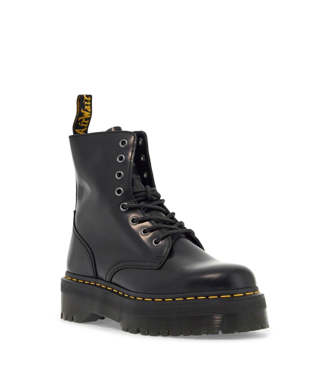 DR. MARTENS Черные кожаные ботинки, фото 5