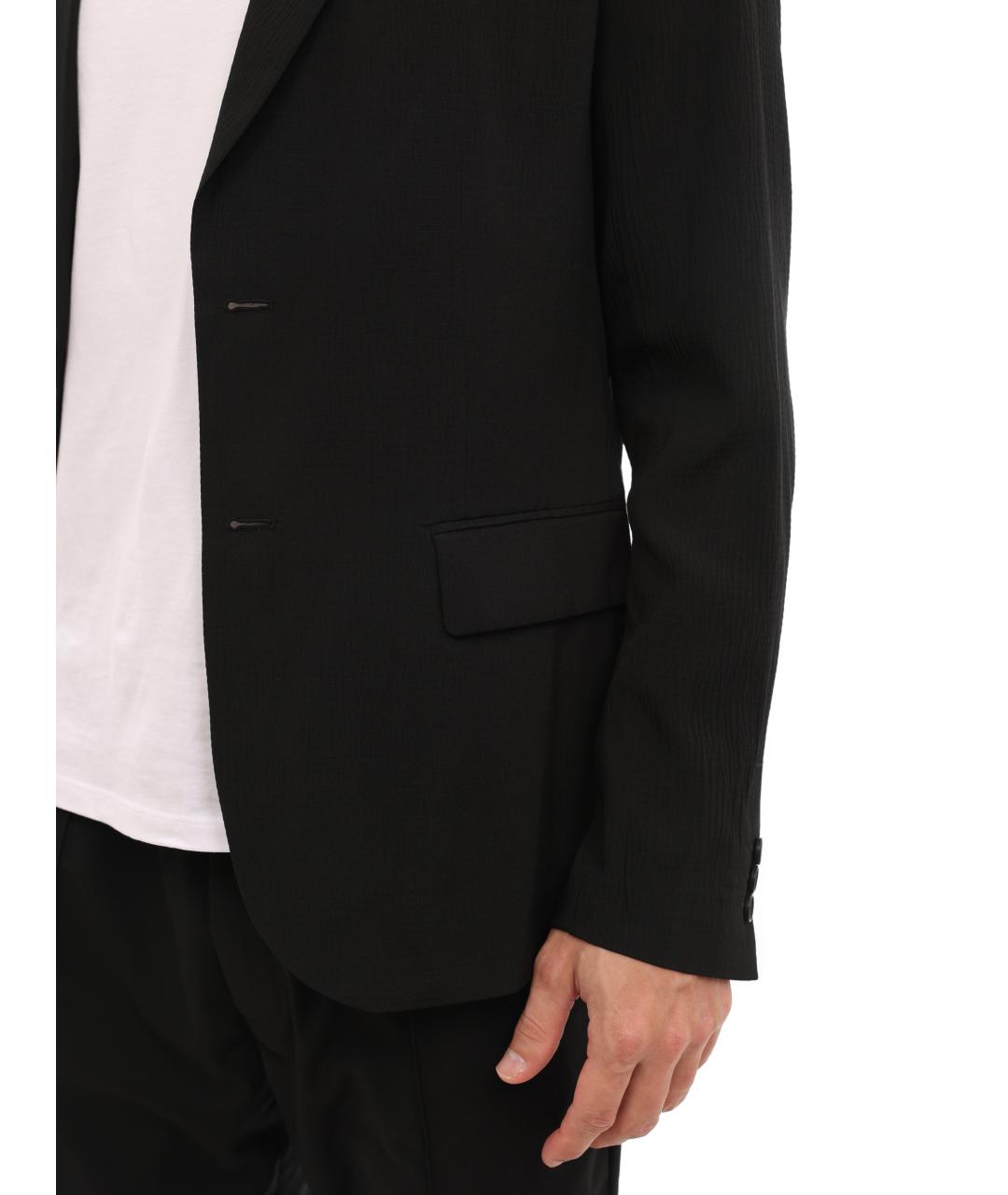 ARMANI EXCHANGE Черный полиэстеровый пиджак, фото 7