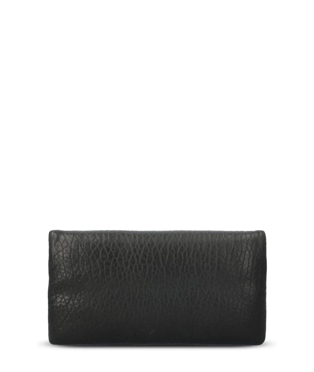 SAINT LAURENT Черная кожаная сумка через плечо, фото 2