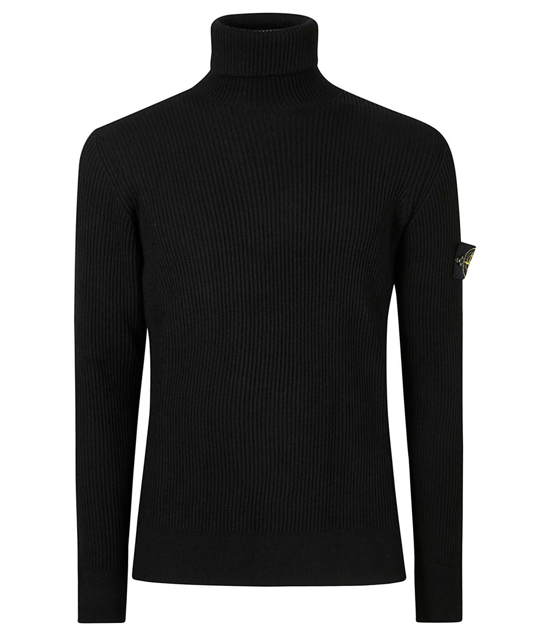 STONE ISLAND Синий шерстяной джемпер / свитер, фото 1