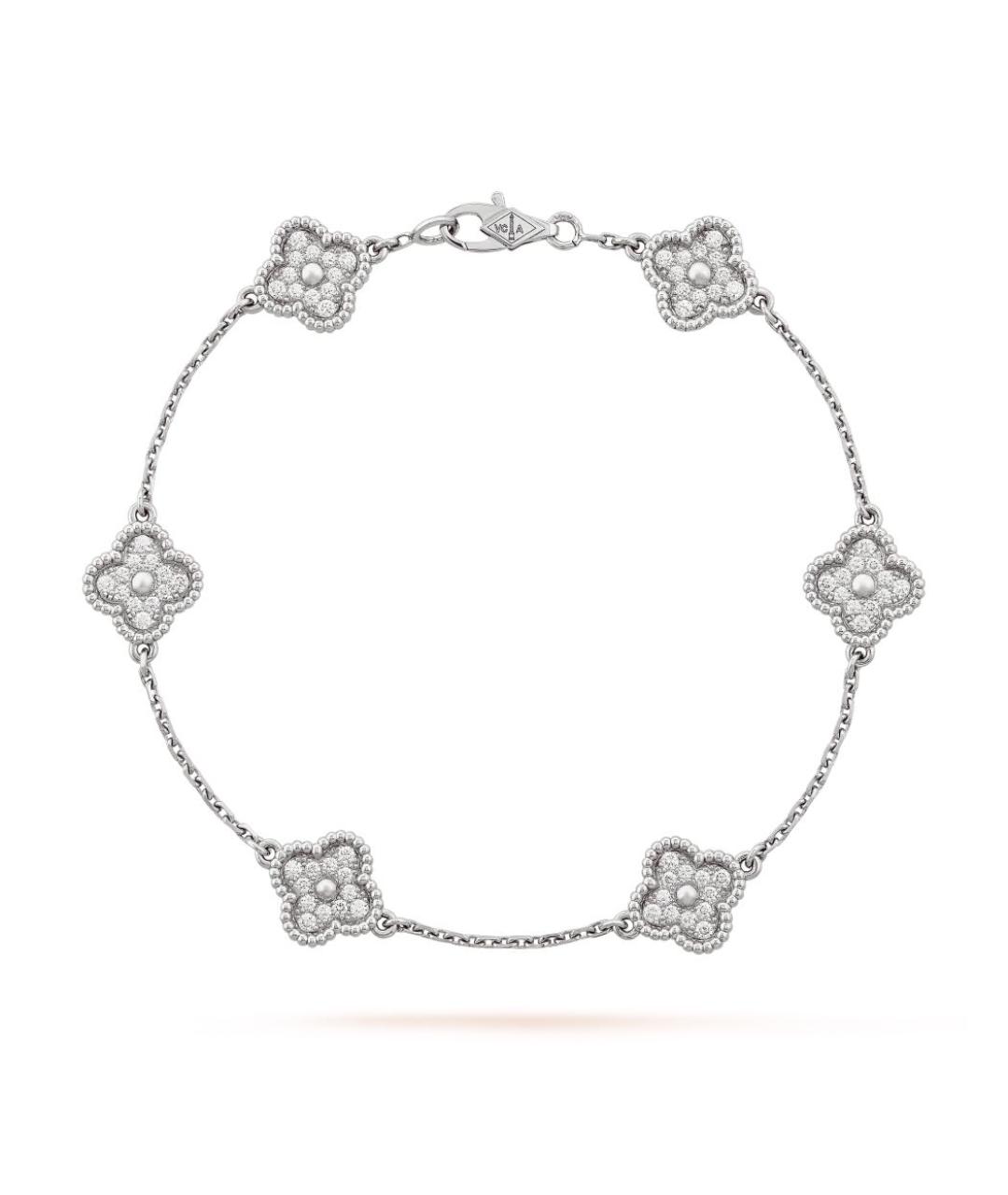 VAN CLEEF & ARPELS Белый браслет из белого золота, фото 1