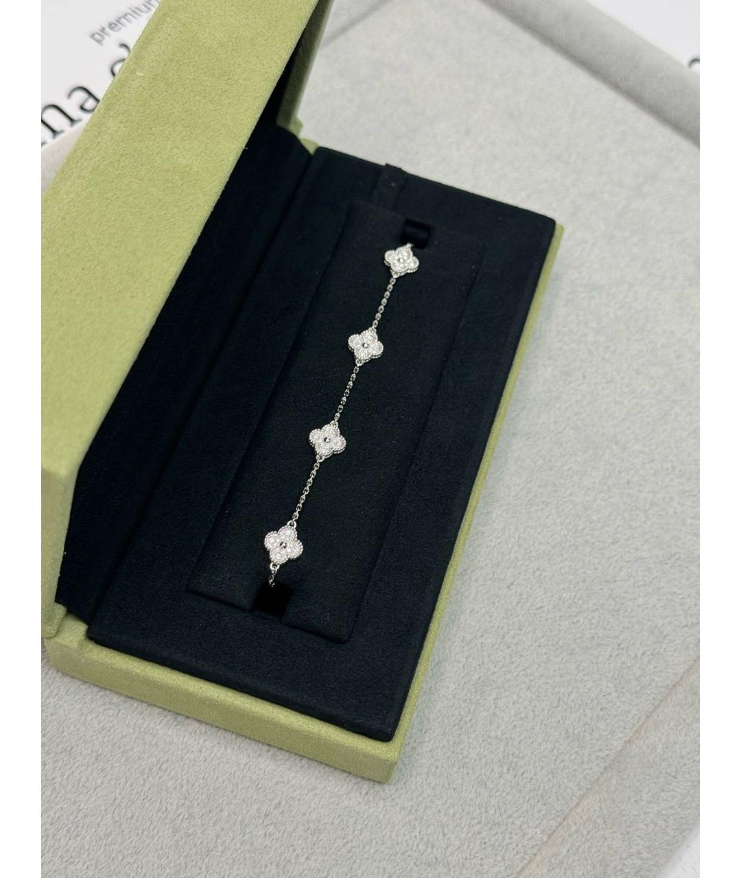 VAN CLEEF & ARPELS Белый браслет из белого золота, фото 4